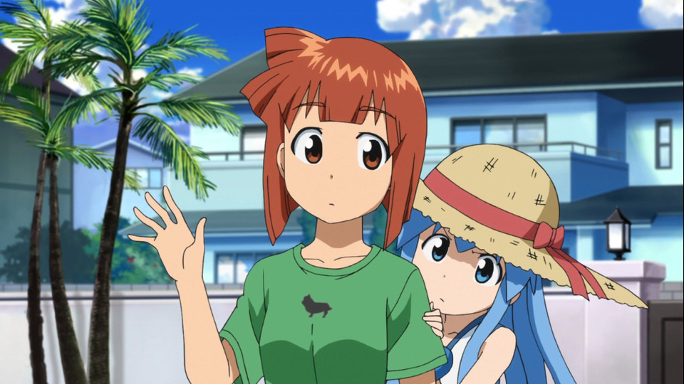 侵略！？イカ娘 第3話 ｢散歩しなイカ! ｣｢体操しなイカ! ｣｢助けなイカ! ｣